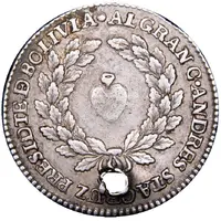 1 Sol - Andrés de Santa Cruz Foundation of the General Mining Court - Monetary Medal