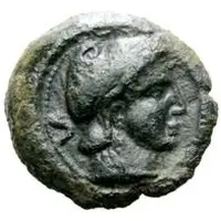 5 Centesimae Incuse series: cross