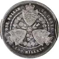 1 Dollar - Victoria Trial Strike