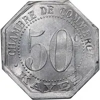 50 Centimes - Chambre de commerce - Kayes