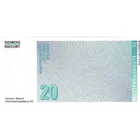Musterbanknote 20
