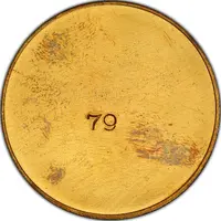 10 Ducats City of Prague, obverse die trial