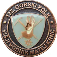 Slovenska vojska 132. gorski bataljon, višji vodnik Matej Krnc