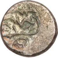 1 Larin - Ibrahim Iskandar I date on obverse