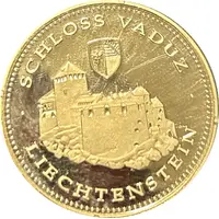 Medal - Prince Hans Adam II and Princess Maria Schloss Vaduz