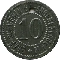10 Pfennig - Castrop Graf Schwerin Gefangenenlager II