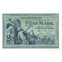 5 Mark Reichskassenschein