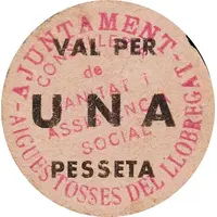 1 Peseta Aigüestoses del Llobregat