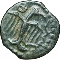 Bronze with eagle and wheel