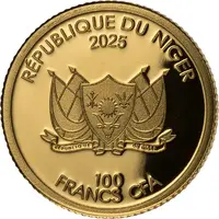 100 Francs CFA Ludwig II