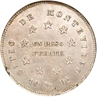 1 Peso Fuerte Peso del Sitio/Siege Peso