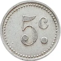 5 Centimes - Union Donzèroise Donzère