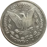 Replica - Oklahoma Gold and Numismatics, Inc. Morgan Dollar