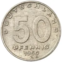 50 Pfennig Pattern
