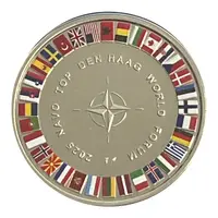 Medal - 2025 NAVO Top Den Haag World Forum
