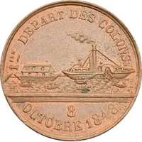 Departure to Algeria of the colonial settlers