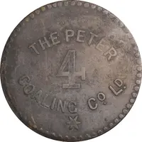 4 Pence The Peter Coaling Company Limited