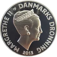 500 Kroner - Margrethe II H.C. Ørsted - Electromagnetism