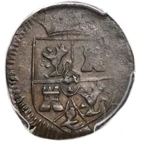 2⁄4 Real - Fernando VII Royalist coinage