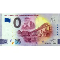 0 Euro - 100 Jahre Stadterhebung Kaffenberg