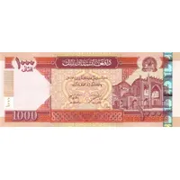 1000 Afghanis
