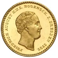 1 Ducat - Frederick August II Schützen Dukat