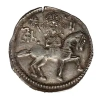 Dinar 'Horseman Type' - Stefan Uroš IV Dušan