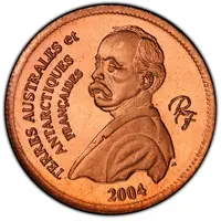 1/4 Euro - French southern & Antarctic territories Pattern