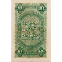10 Pesos Banco de Santiago