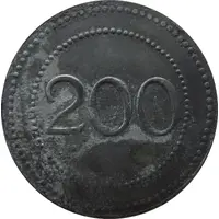 200 Pfennig - Ulm Kriegsgefangenen-Lager