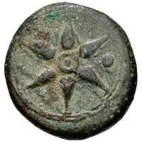 1 Uncia Wheel / Anchor, struck