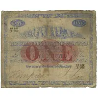 1 Pound Commercial Bank of Scotland