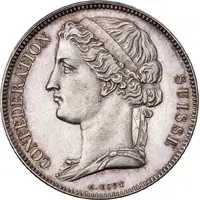5 Francs Pattern, silver
