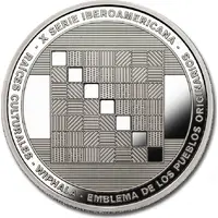 25 Pesos Ibero-American Series - Wiphala flag