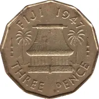 3 Pence - George VI