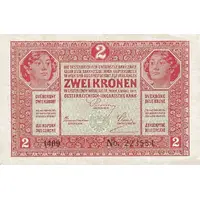 2 Kronen (CF stamp)