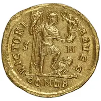 Solidus - Honorius VICTORIA AVGG, Sirmium