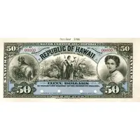 50 Dollars Silver Certificate of Deposit