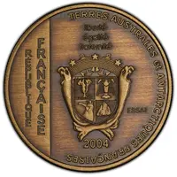 11/2 Euro - French southern & Antarctic territories Pattern