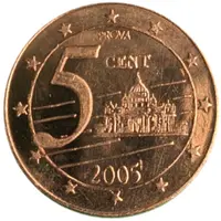 5 Euro Cent Pius XI