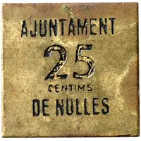 25 Centimos Nulles
