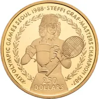 250 Dollars - Elizabeth II Steffi Graf