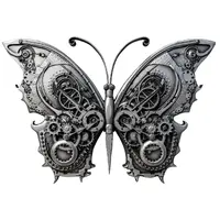 2000 Francs CFA Mech Butterfly