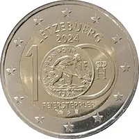 2 Euro - Henri I Feierstëppler