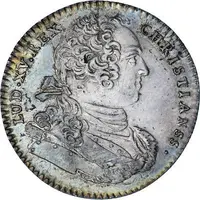 Token - Louis XV - French Colonies of America Mars and Neptune