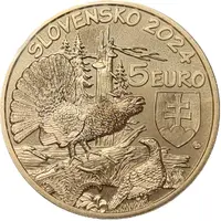 5 Euros Western Capercaillie