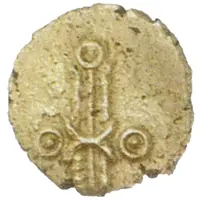 Gold 1/4 Stater - Dubnovellaunos Outstretched Legs