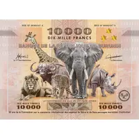 10 000 Francs 50 Years of CITES