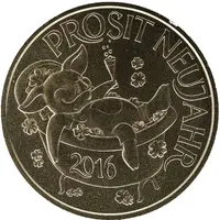 New Year Lucky Token Prosit Neujahr