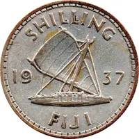 1 Shilling - George VI